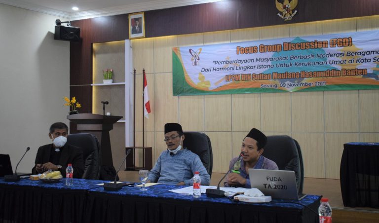 Pemberdayaan Masyarakat Berbasis Moderasi Beragama, dari Harmoni Lingkar Istana Untuk Kerukunan Umat di Kota Serang.”