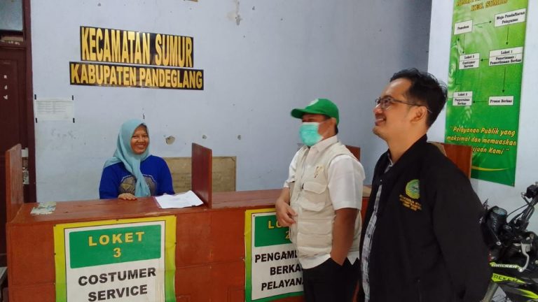 Tim Khusus Bencana Bersama LP2M Lakukan Observasi di Wilayah Sumur