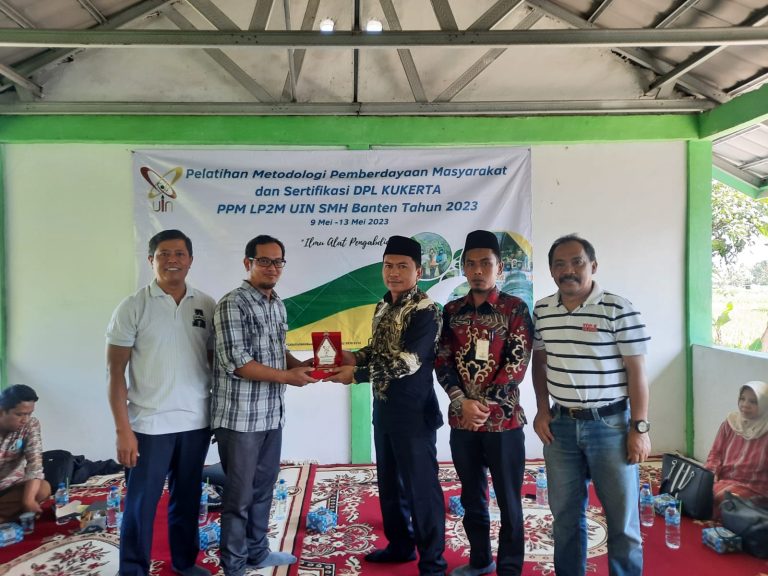 PPM LP2M UIN SMH Banten Gelar Pelatihan Metodologi Pemberdayaan Masyarakat dan Sertifikasi DPL KUKERTA