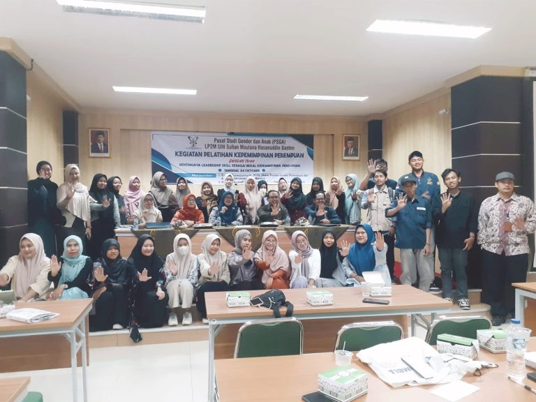 PSGAD LP2M UIN SMH Banten Gelar Pelatihan Kepemimpinan Perempuan